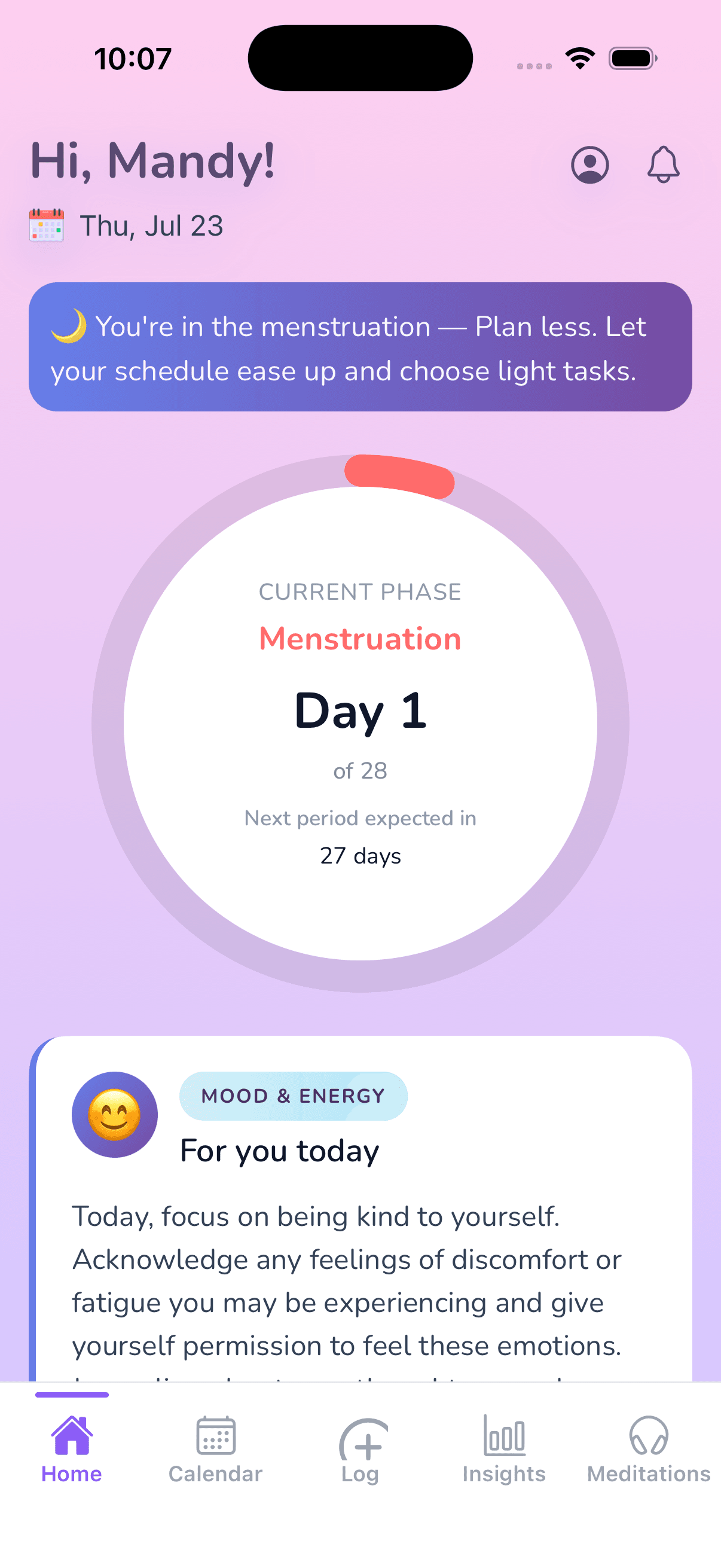 Your day,